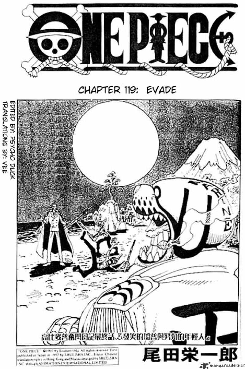 One Piece - Chapter 119 : Evade