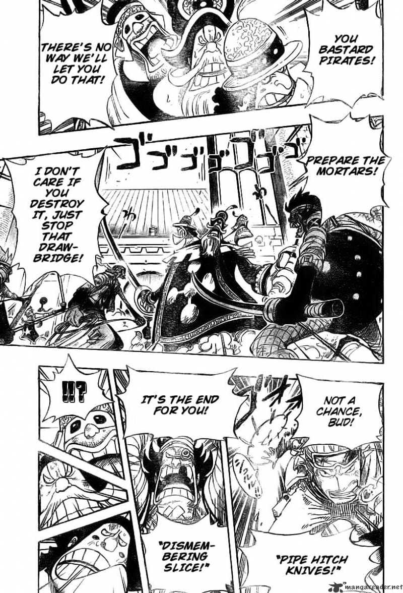 One Piece - Chapter 399 : Jump To The Fall!!