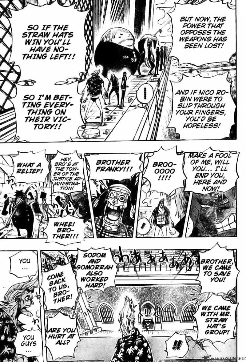 One Piece - Chapter 399 : Jump To The Fall!!