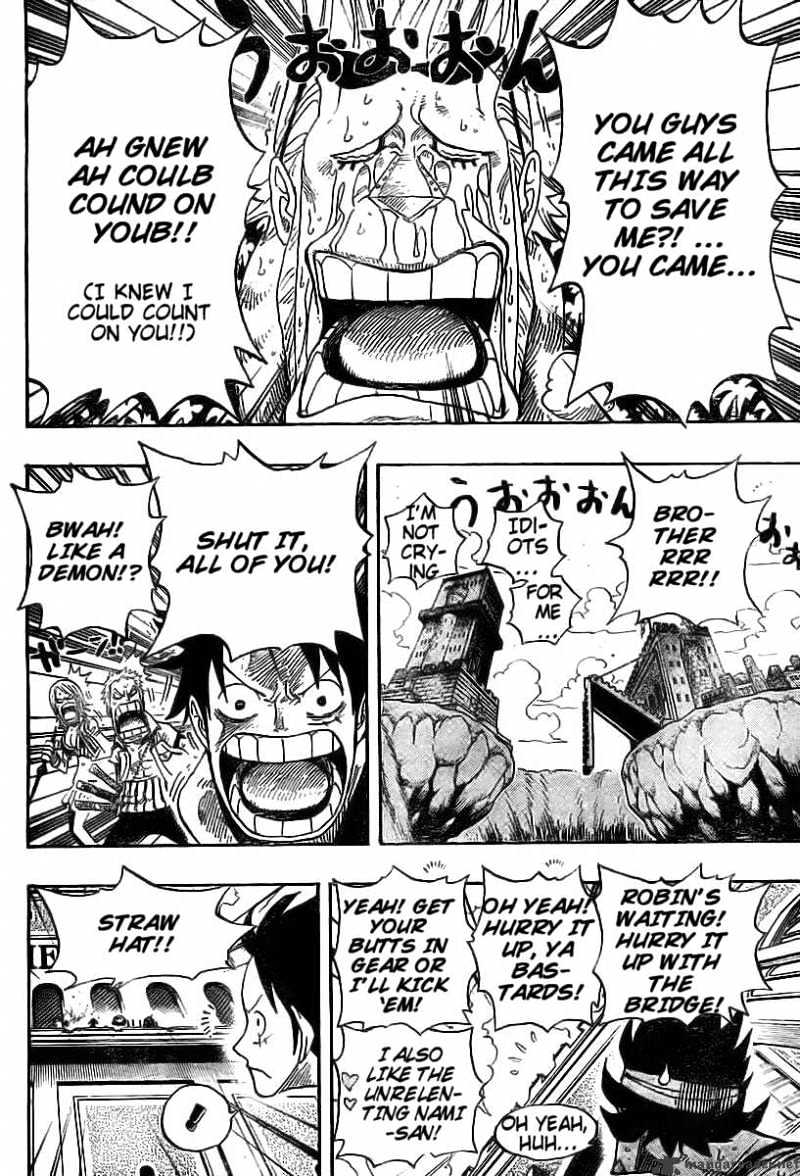 One Piece - Chapter 399 : Jump To The Fall!!