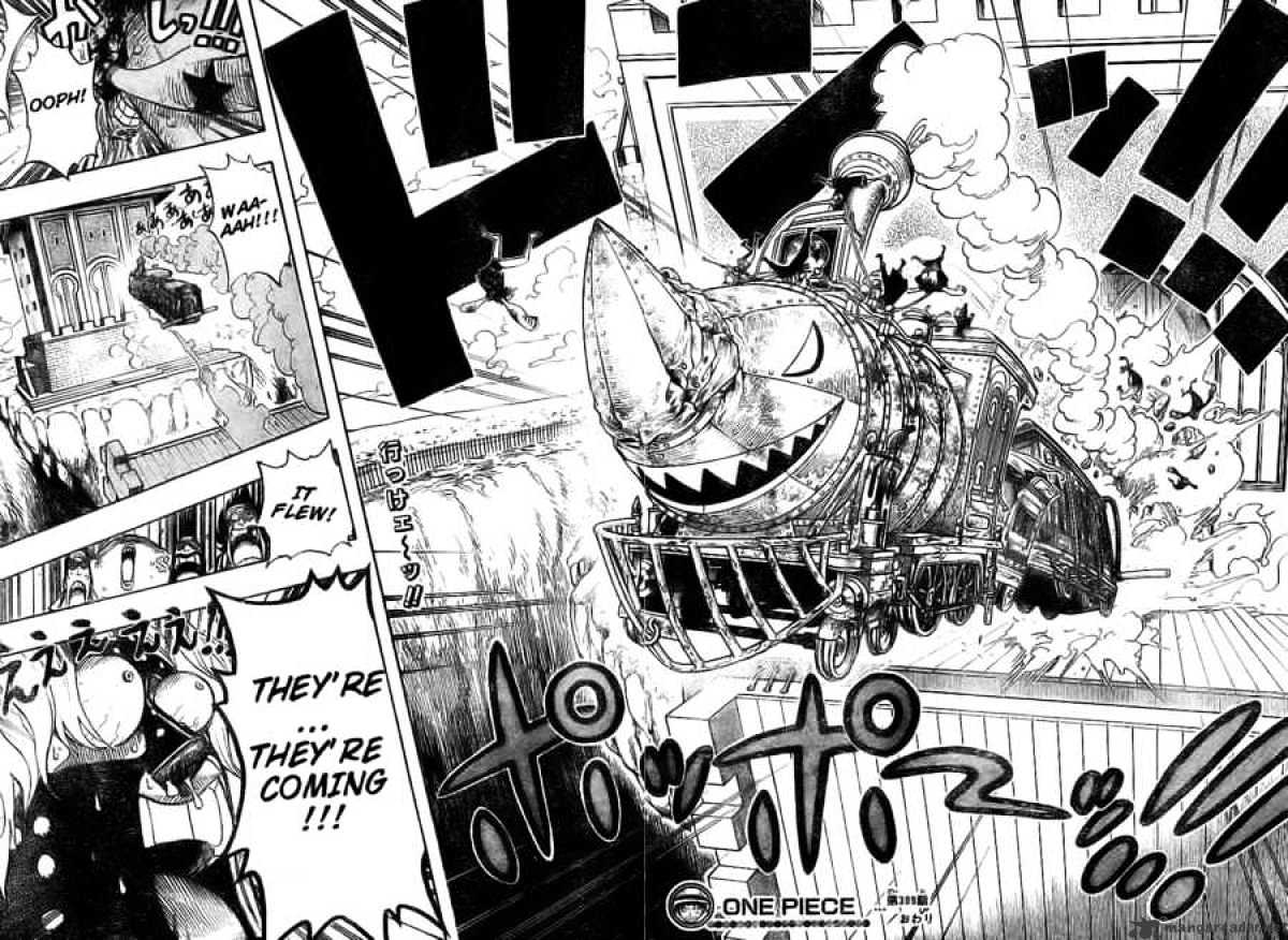 One Piece - Chapter 399 : Jump To The Fall!!