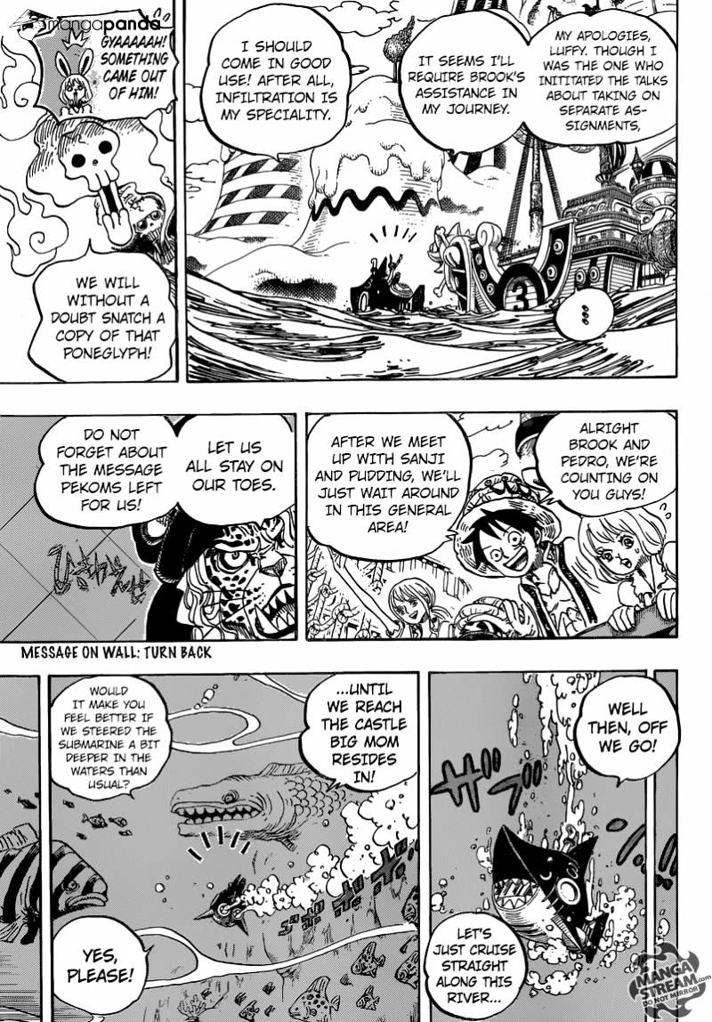 One Piece - Chapter 831 : Adventure In A Mysterious Forest