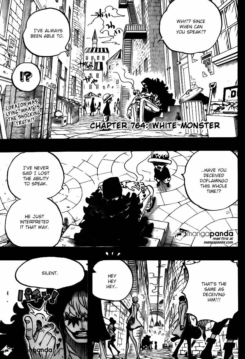 One Piece - Chapter 764 : White Monster