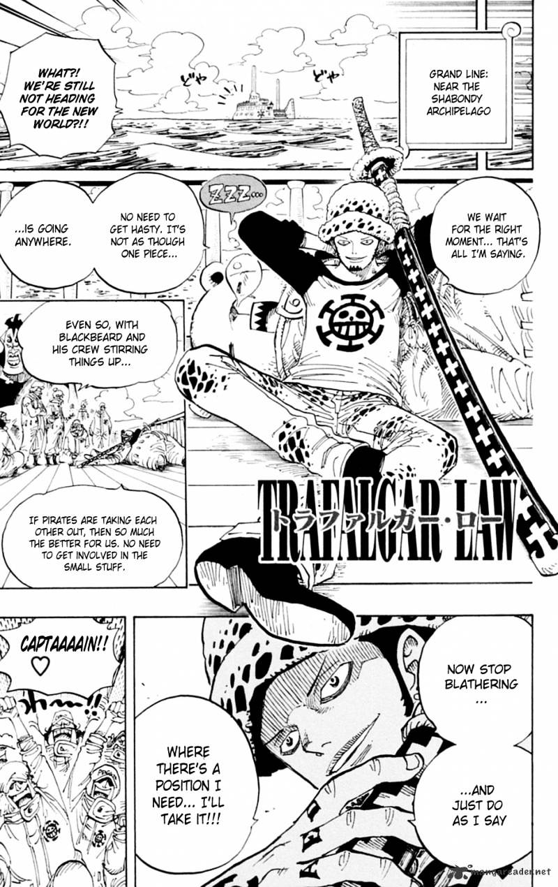 One Piece - Chapter 595 : Pledge