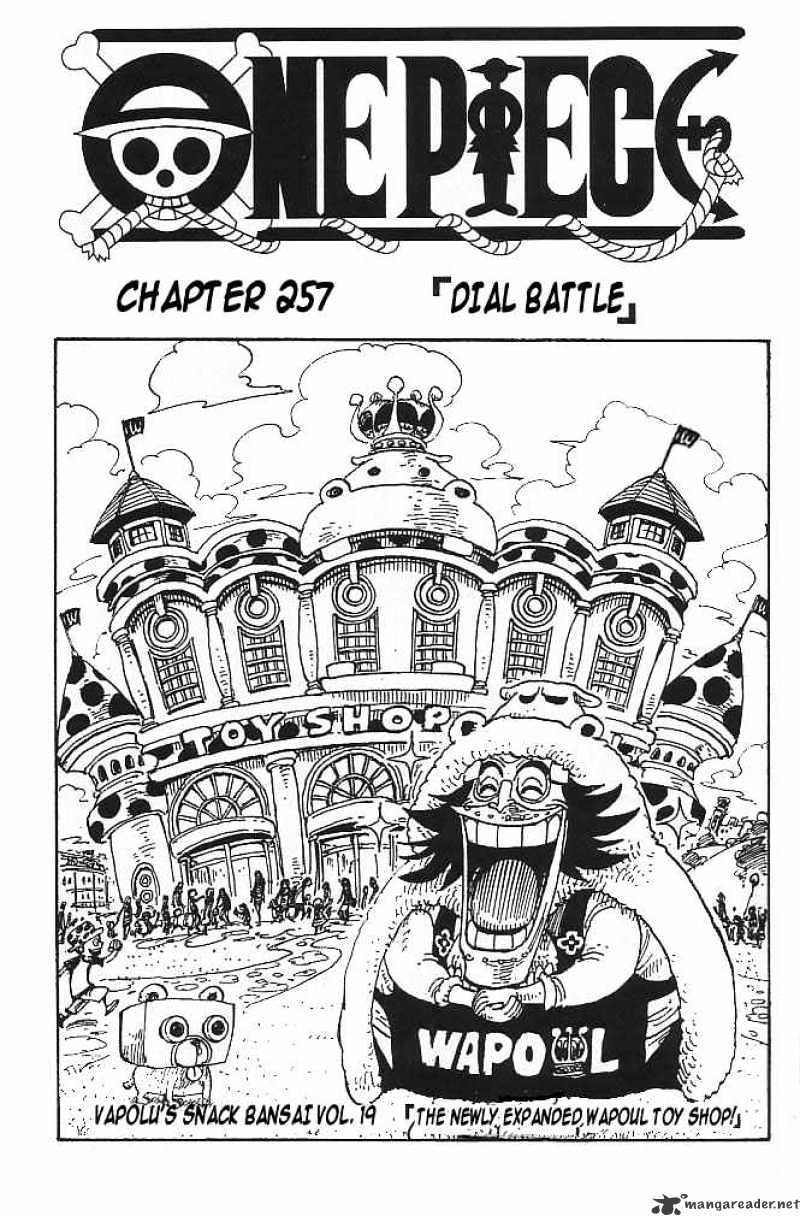 One Piece - Chapter 257 : Dial Battle