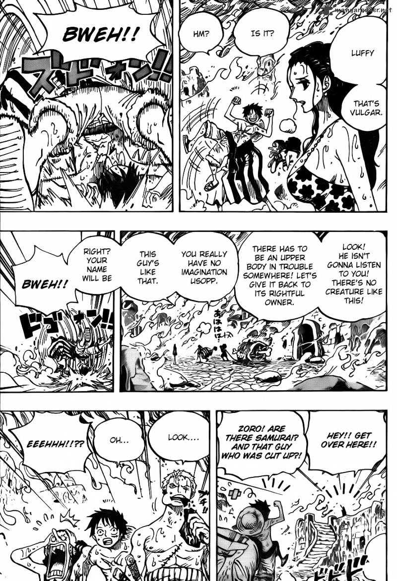 One Piece - Chapter 657 : A Severed Head