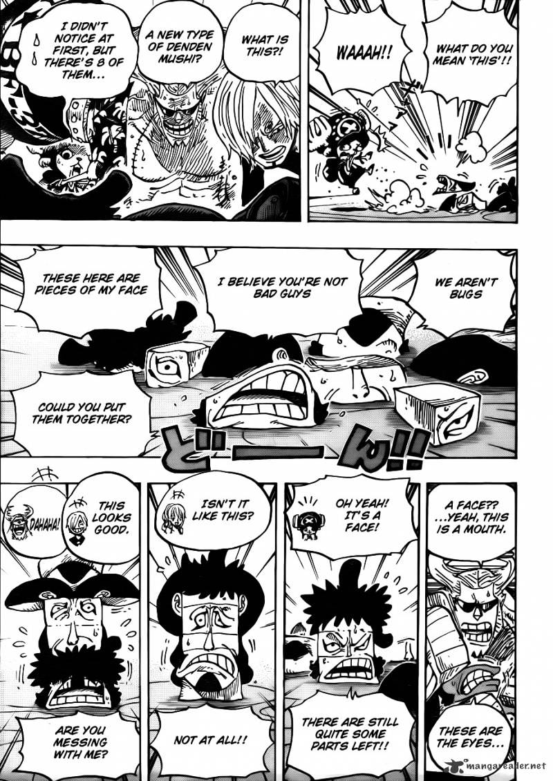 One Piece - Chapter 657 : A Severed Head