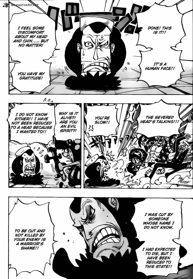 One Piece - Chapter 657 : A Severed Head