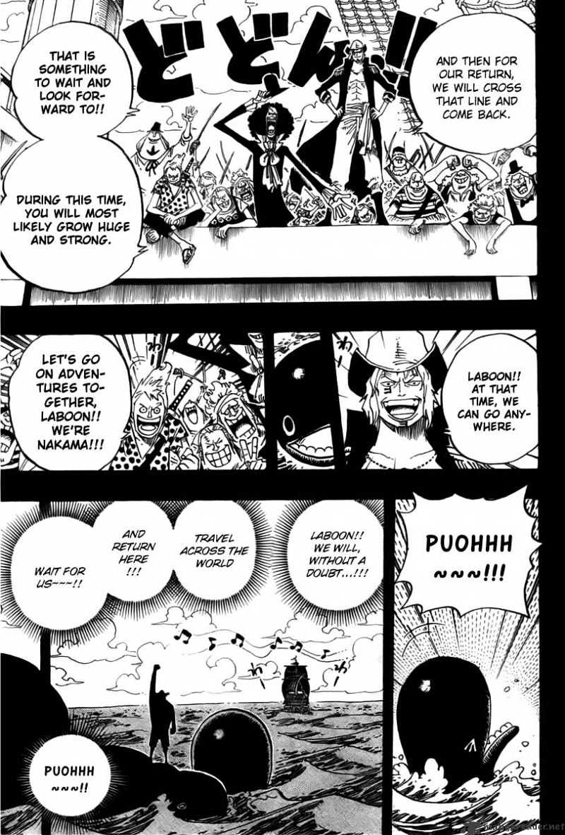 One Piece - Chapter 487 : That Song