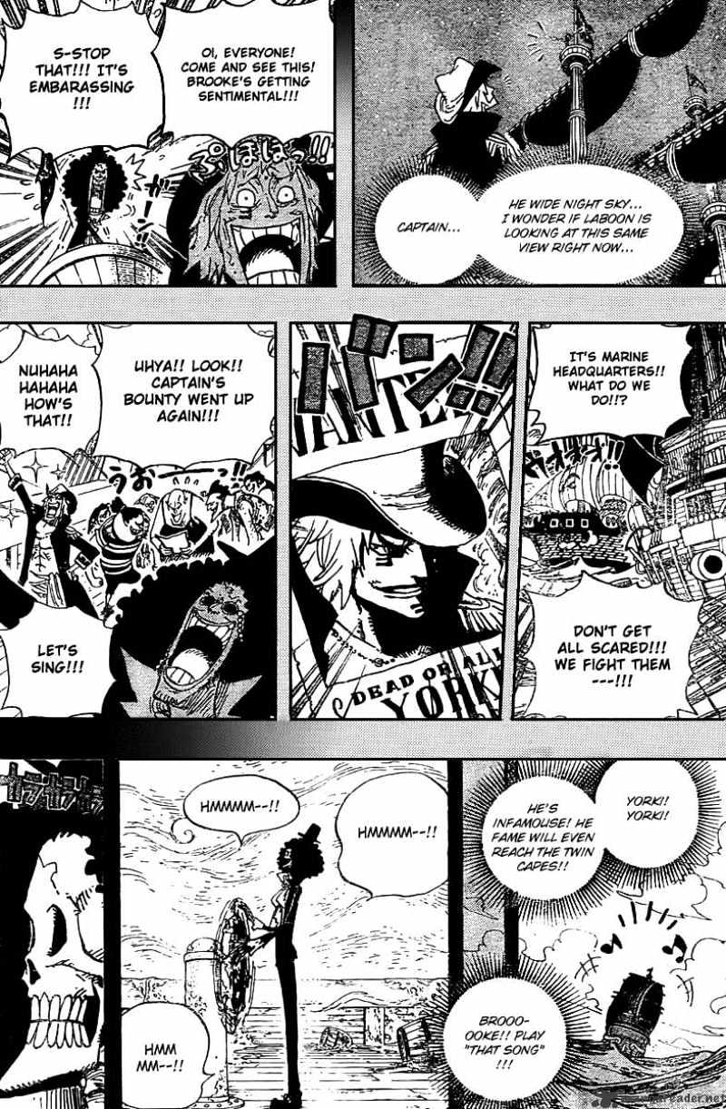 One Piece - Chapter 487 : That Song