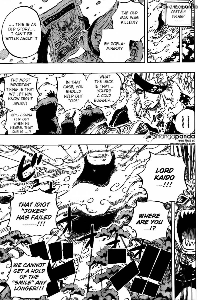 One Piece - Chapter 793 : The Tiger And The Dog