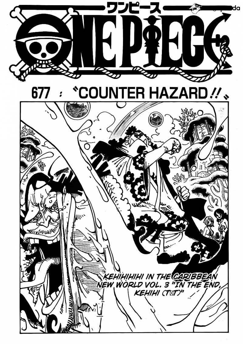 One Piece - Chapter 677 : Counter Hazard!!