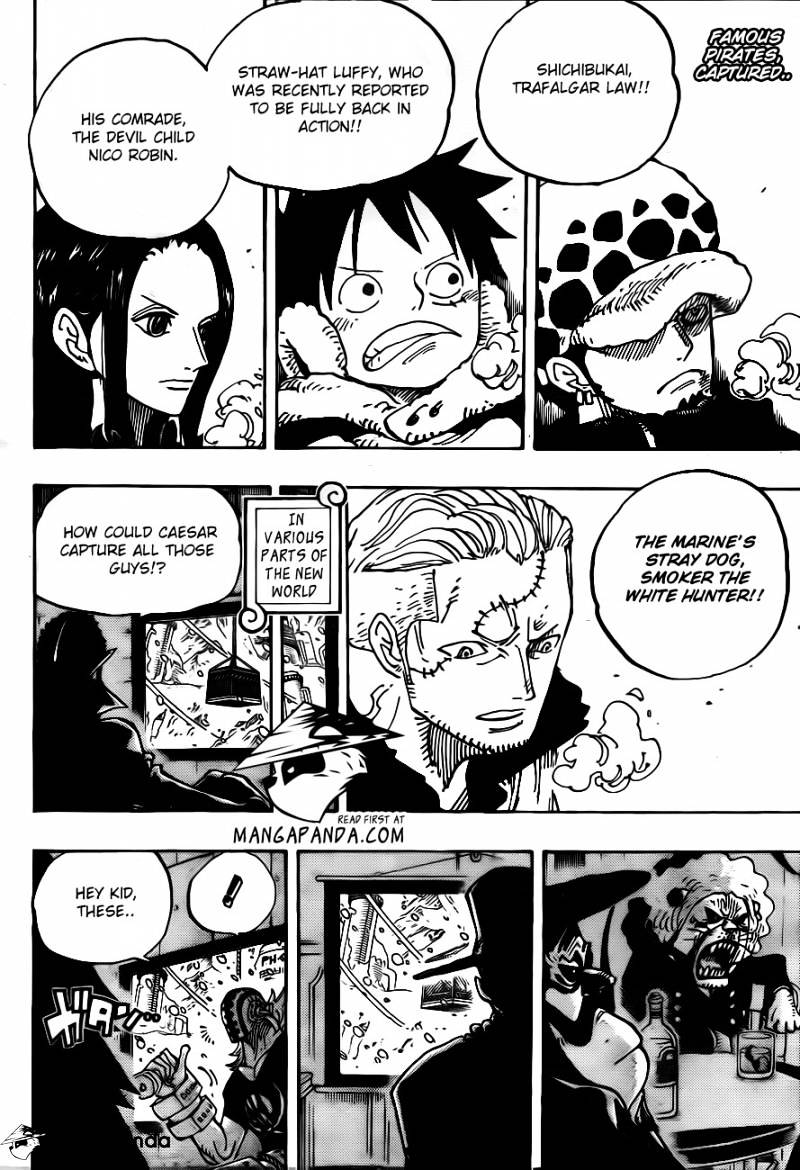 One Piece - Chapter 677 : Counter Hazard!!