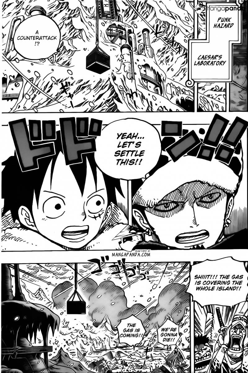 One Piece - Chapter 677 : Counter Hazard!!