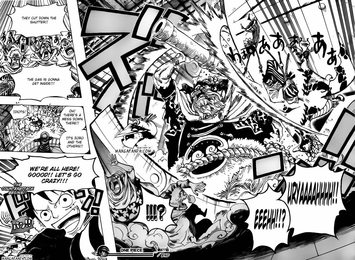 One Piece - Chapter 677 : Counter Hazard!!