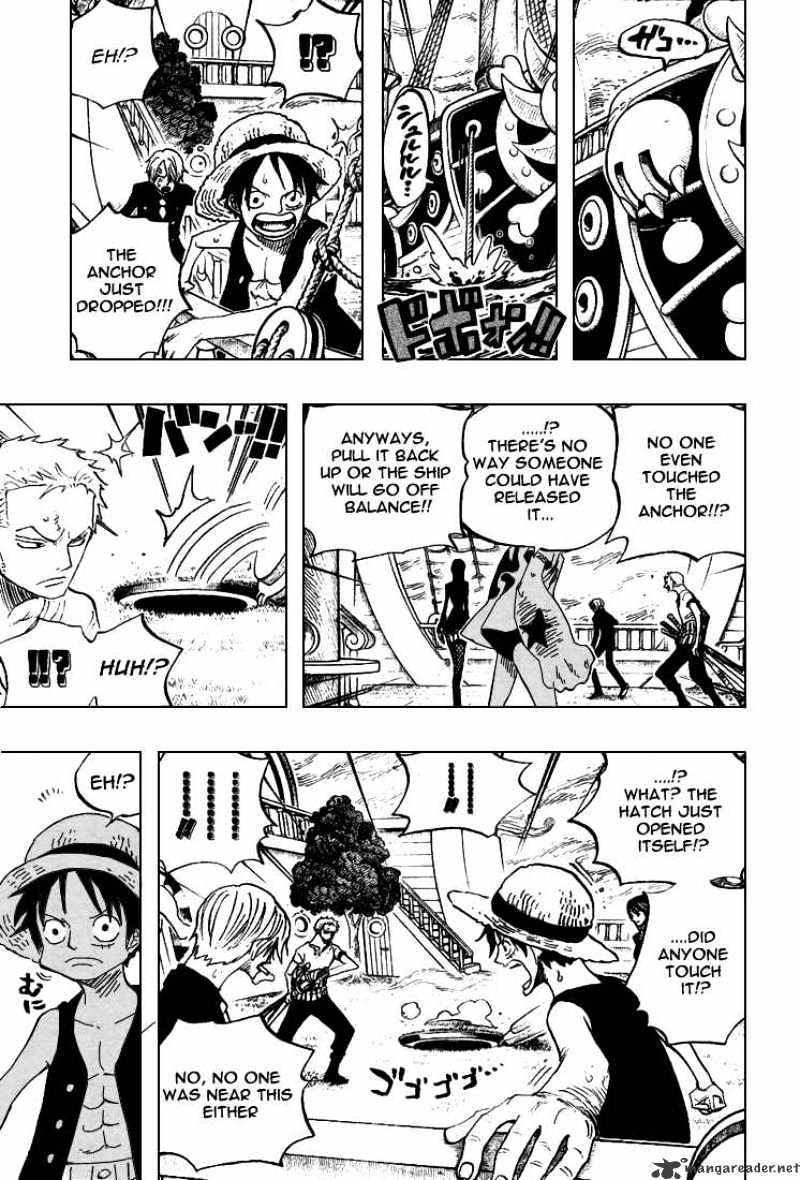 One Piece - Chapter 444 : Adventure At The Ghost Island