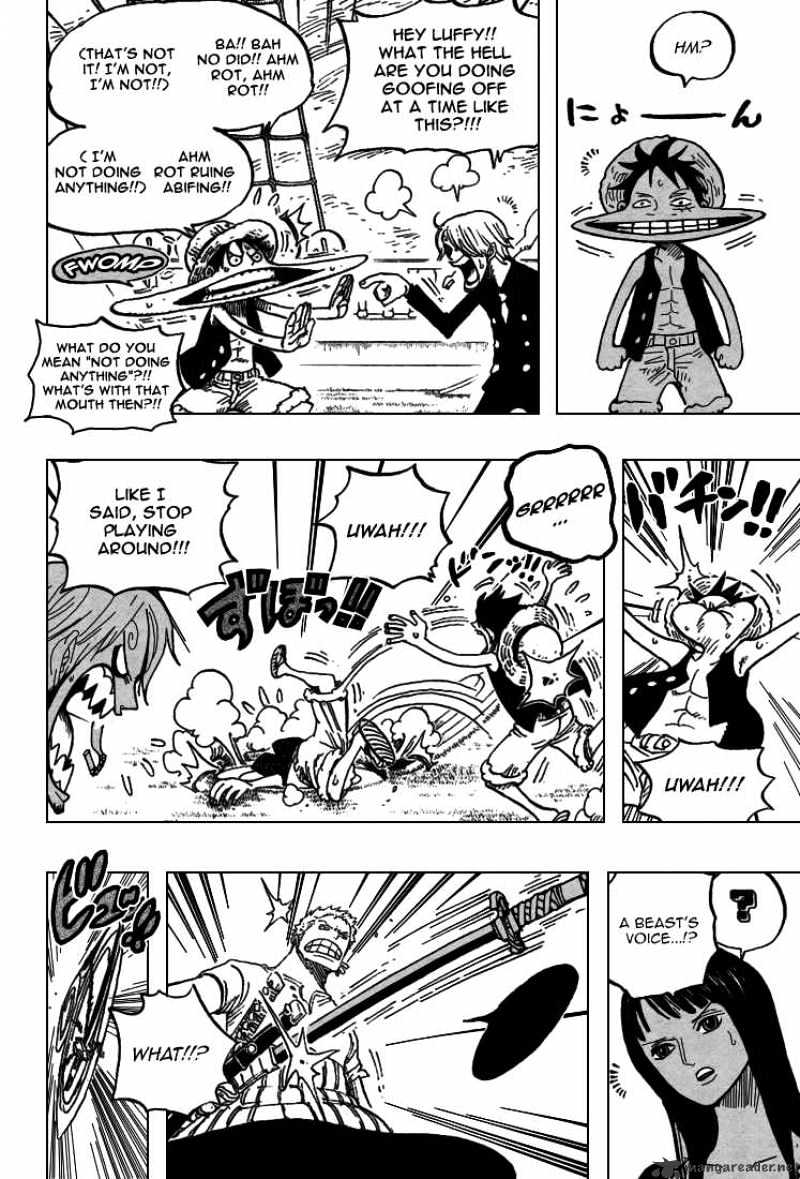 One Piece - Chapter 444 : Adventure At The Ghost Island