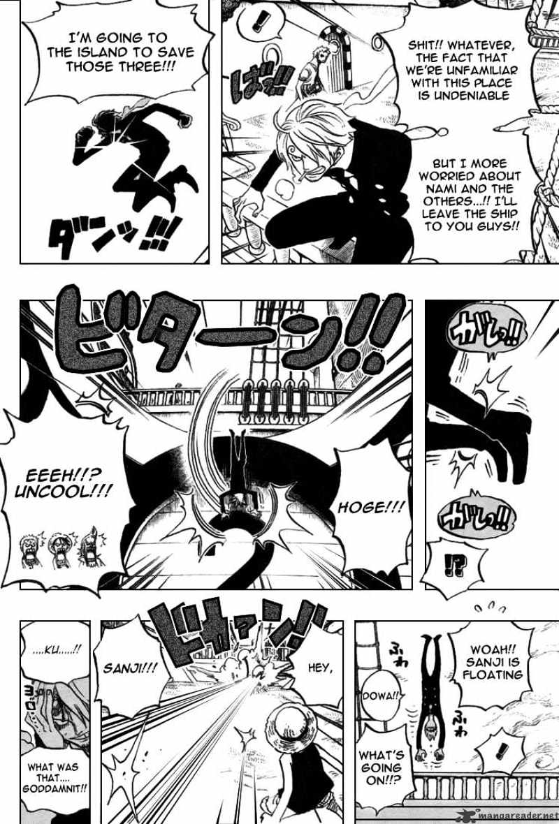 One Piece - Chapter 444 : Adventure At The Ghost Island