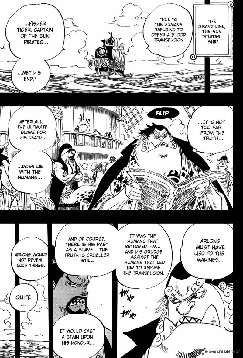 One Piece - Chapter 624 : Queen Otohime