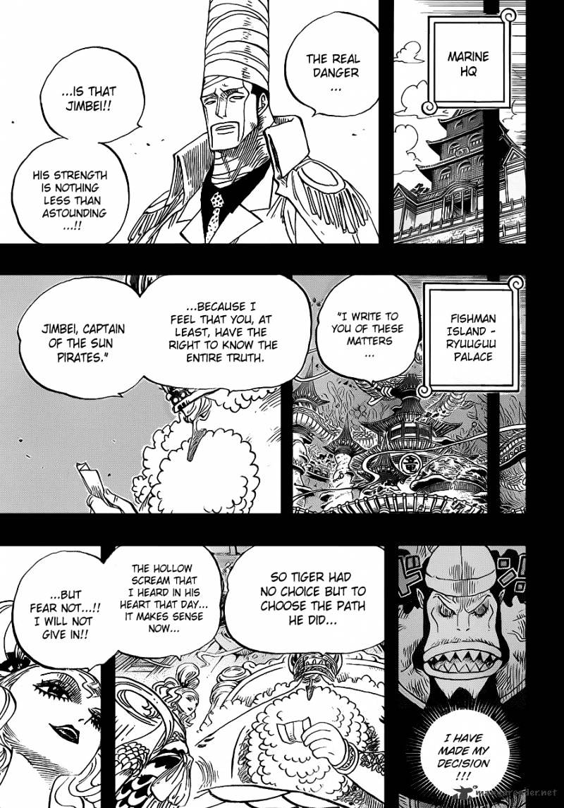 One Piece - Chapter 624 : Queen Otohime