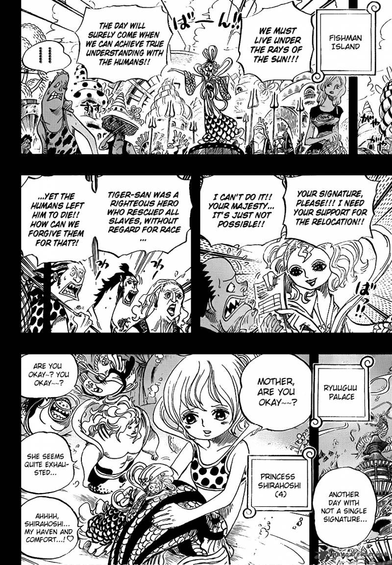 One Piece - Chapter 624 : Queen Otohime