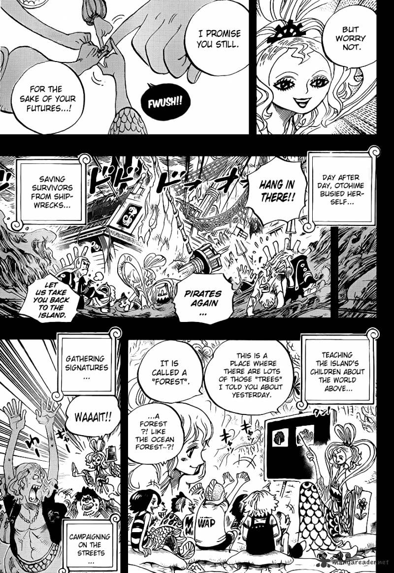 One Piece - Chapter 624 : Queen Otohime