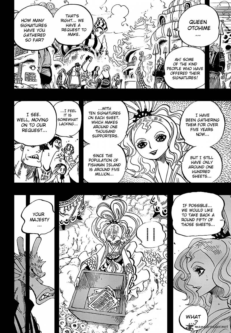 One Piece - Chapter 624 : Queen Otohime