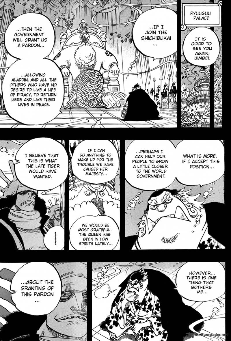 One Piece - Chapter 624 : Queen Otohime