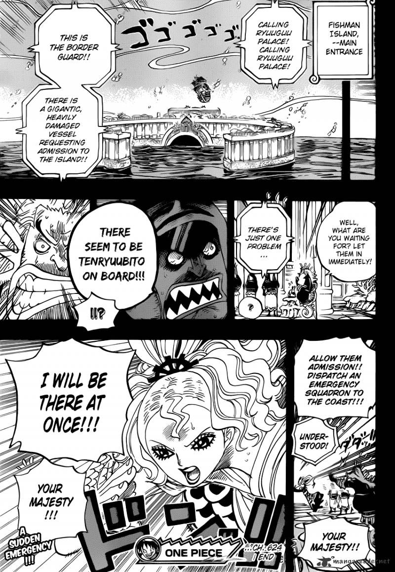 One Piece - Chapter 624 : Queen Otohime