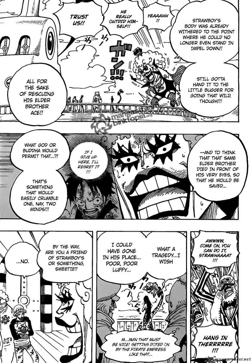 One Piece - Chapter 581 : The Creeping Future