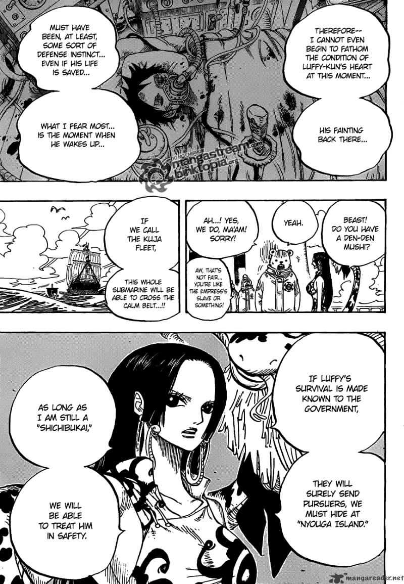 One Piece - Chapter 581 : The Creeping Future