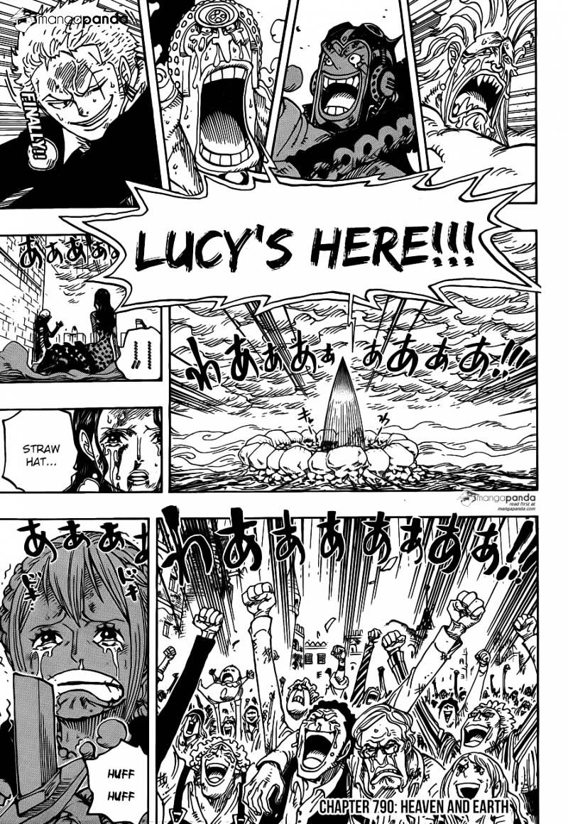 One Piece - Chapter 790 : Heaven And Earth