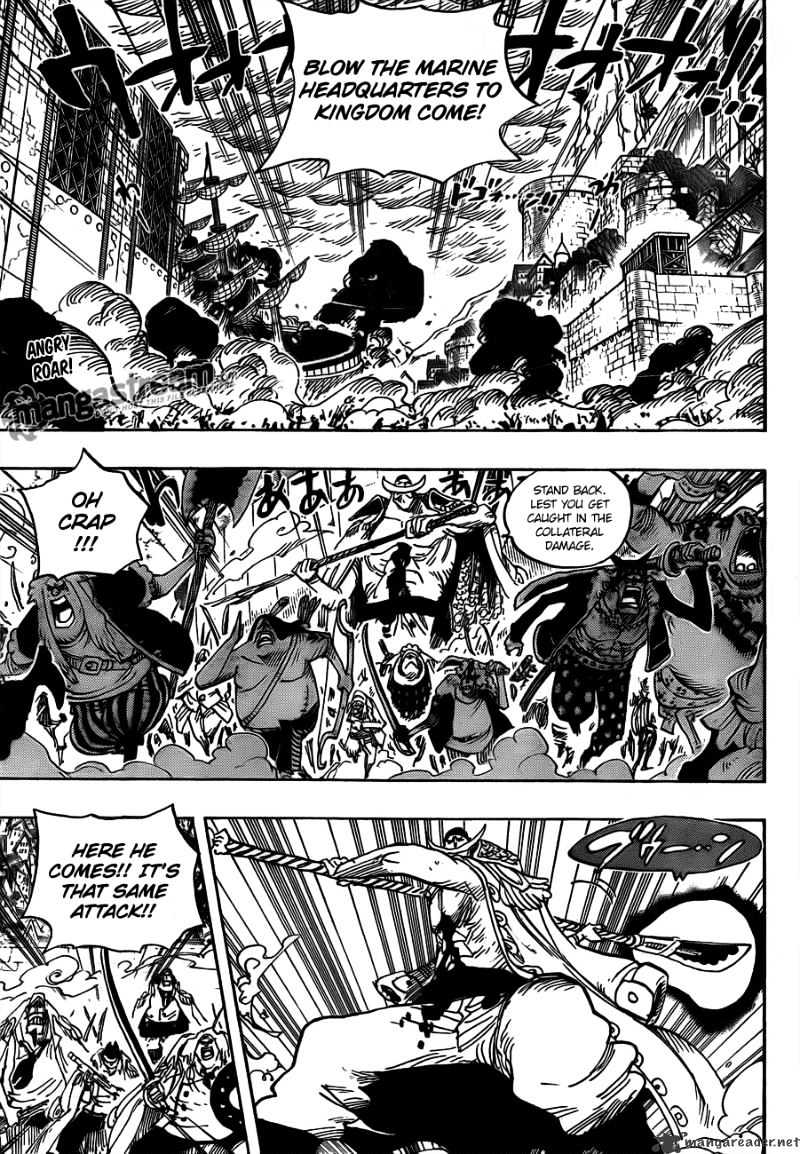 One Piece - Chapter 567 : Marineford Marine Hq Oris Plaza