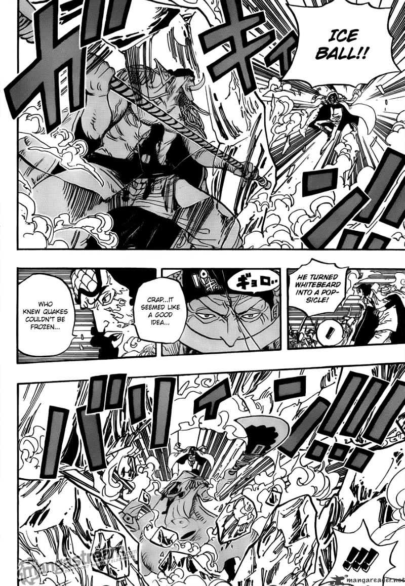 One Piece - Chapter 567 : Marineford Marine Hq Oris Plaza