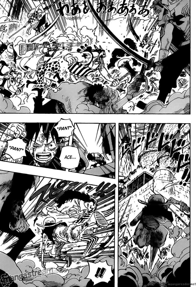 One Piece - Chapter 567 : Marineford Marine Hq Oris Plaza