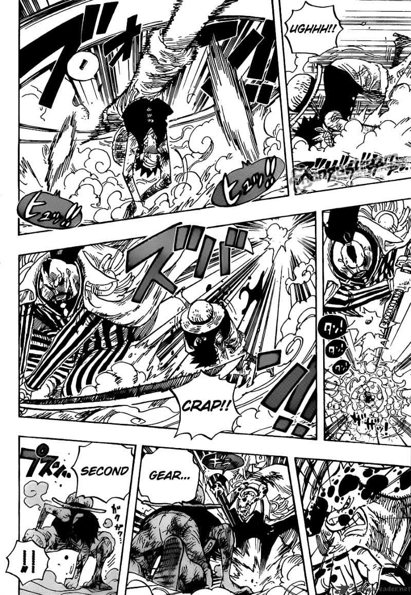 One Piece - Chapter 567 : Marineford Marine Hq Oris Plaza