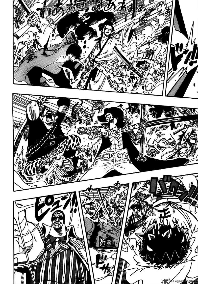 One Piece - Chapter 567 : Marineford Marine Hq Oris Plaza