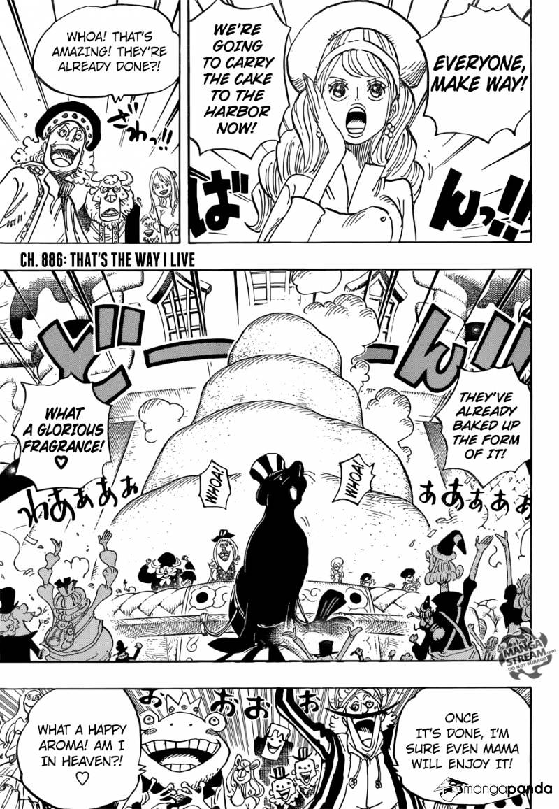 One Piece - Chapter 886 : That S The Way I Live