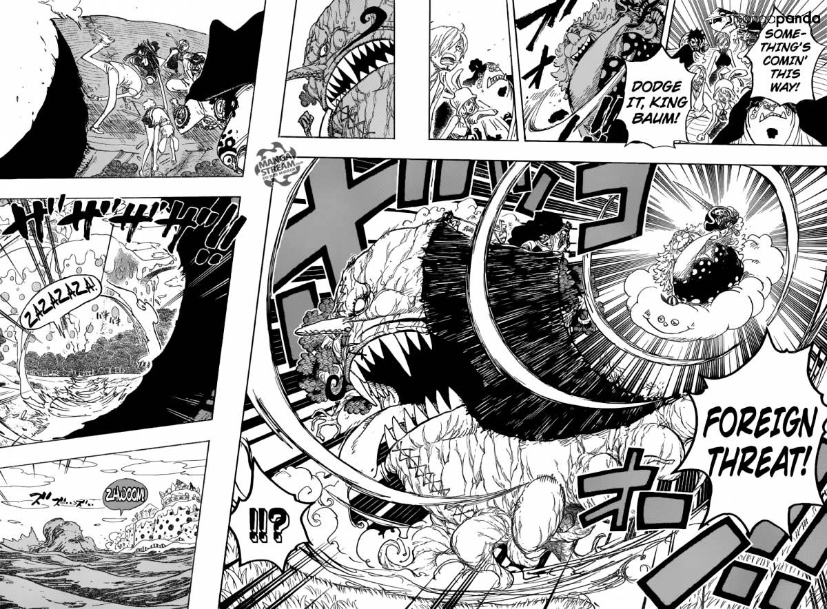 One Piece - Chapter 874 : King Baum