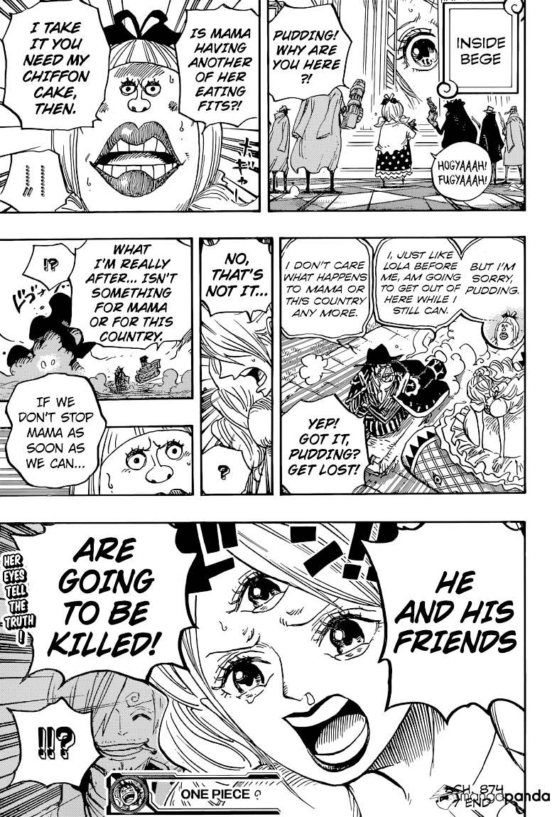 One Piece - Chapter 874 : King Baum