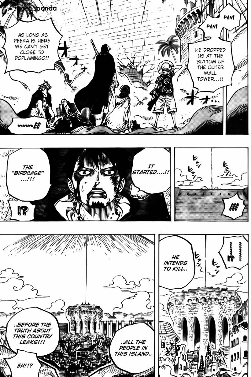 One Piece - Chapter 745 : Birdcage