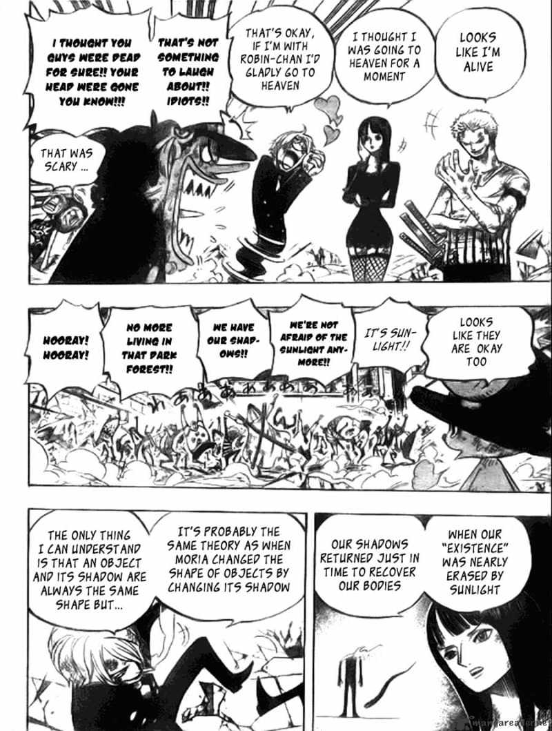 One Piece - Chapter 483 : The End Of The Dream