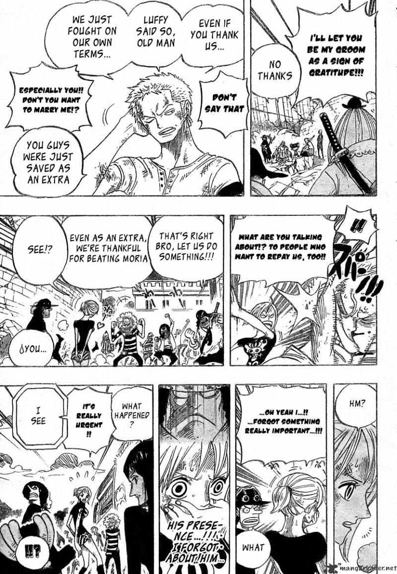 One Piece - Chapter 483 : The End Of The Dream