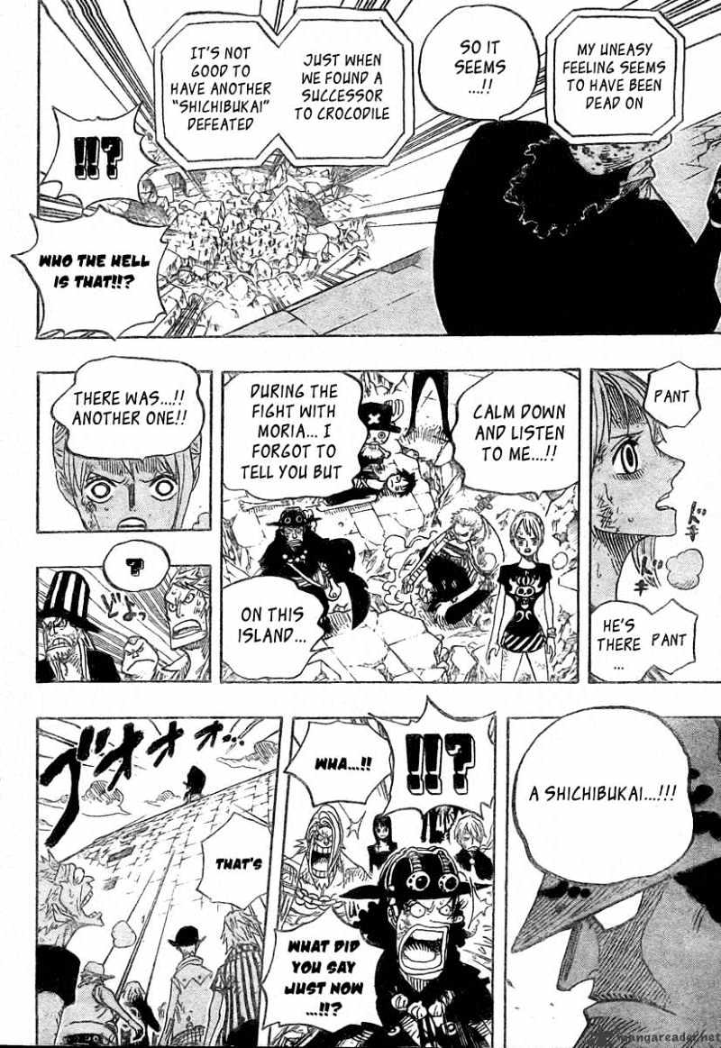 One Piece - Chapter 483 : The End Of The Dream