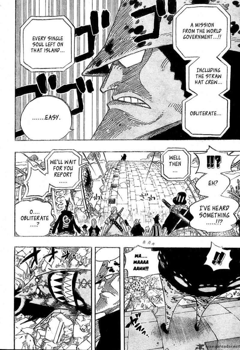 One Piece - Chapter 483 : The End Of The Dream