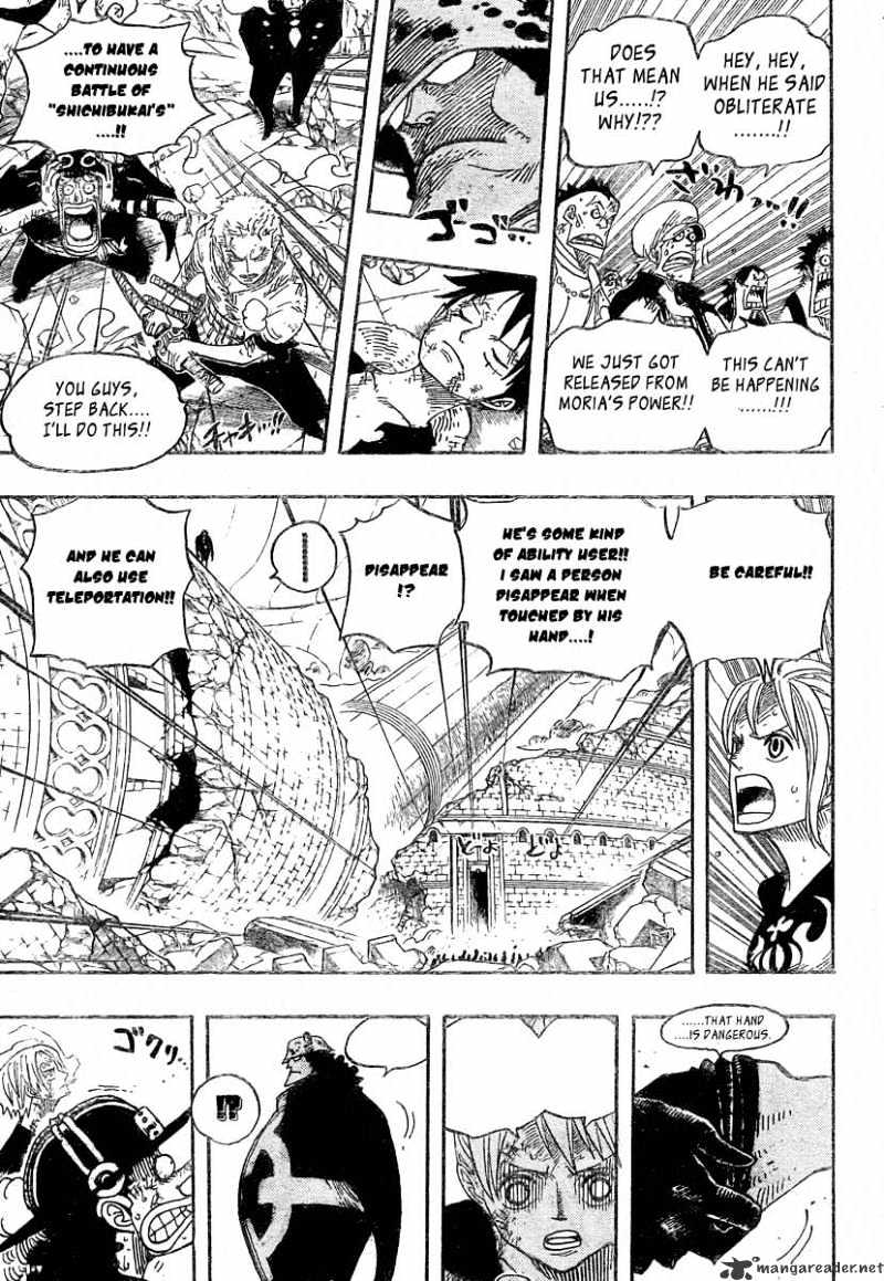 One Piece - Chapter 483 : The End Of The Dream