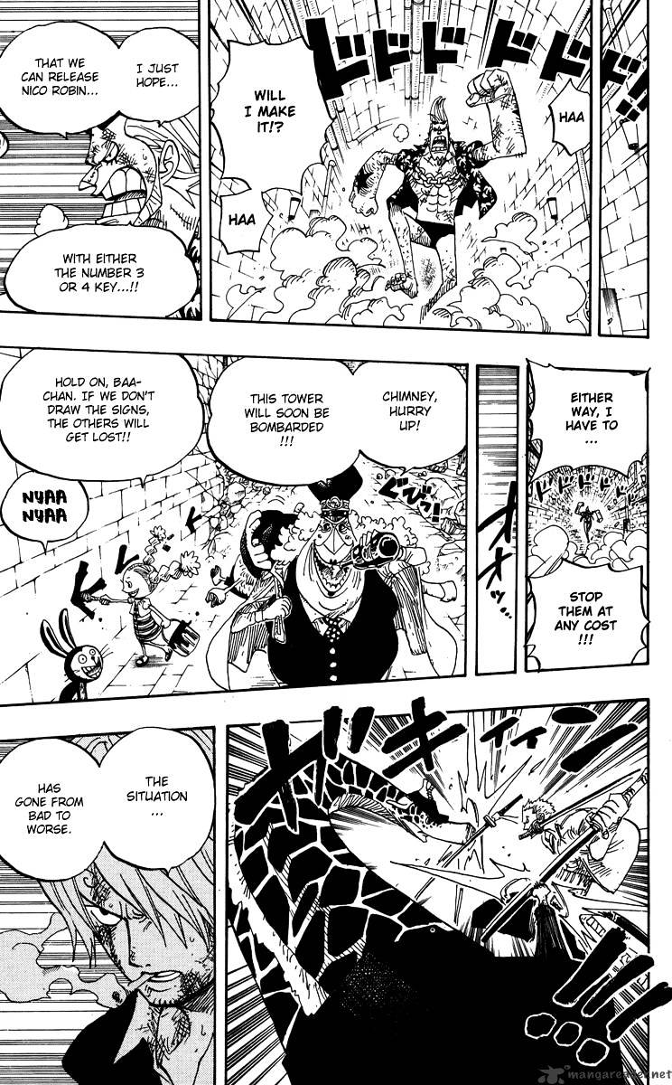 One Piece - Chapter 414 : Sanji Vs Jabura