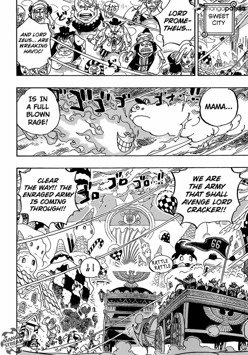 One Piece - Chapter 845 : The Enraged Army