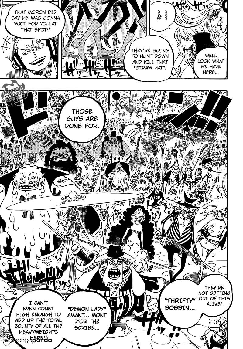 One Piece - Chapter 845 : The Enraged Army