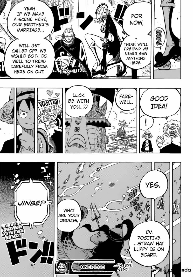 One Piece - Chapter 826 : 000 And 004